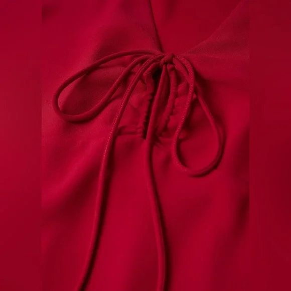 Mango Red Dress - Picture 3 of 10